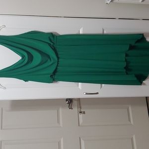 Green dress
